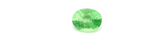 0.39 carat GREEN Oval Garnet (1)
