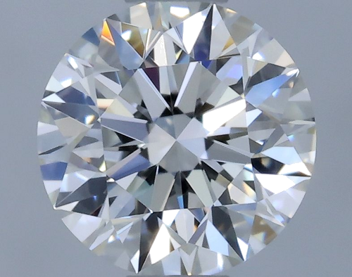 0.61 carat F-VVS1 Excellent cut Natūralus Round Deimantas (1)