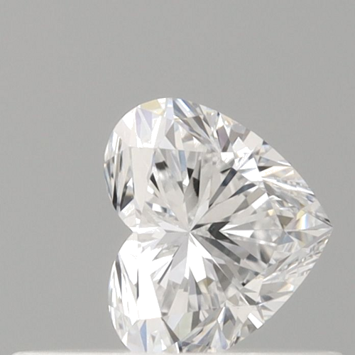 0.32 carat D-IF Natūralus Heart Deimantas (1)