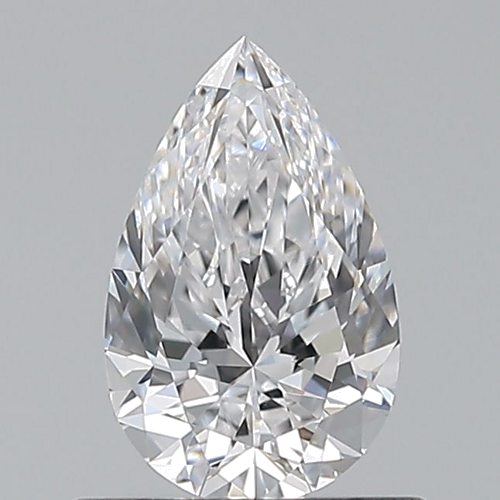 0.53 carat D-IF Natūralus Pear Deimantas (1)