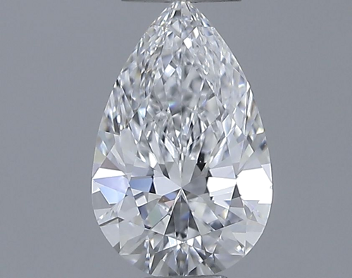0.71 carat D-VS1 Natūralus Pear Deimantas (1)
