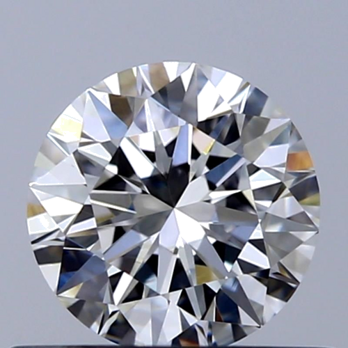 0.51 carat F-VVS2 Excellent cut Natūralus Round Deimantas (1)