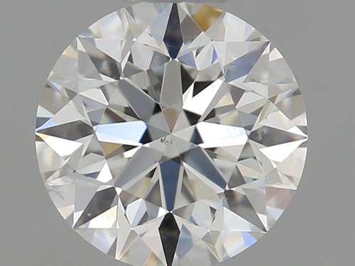 0.58 carat G-SI2 Excellent cut Natūralus Round Deimantas (1)