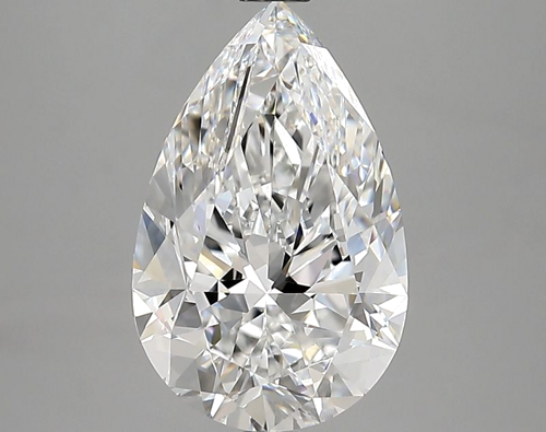 3.0 carat D-FL Natūralus Pear Deimantas (1)