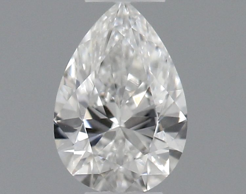 0.22 carat F-VVS2 Natūralus Pear Deimantas (1)