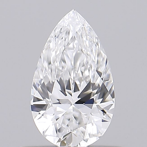0.5 carat D-SI1 Natūralus Pear Deimantas (1)