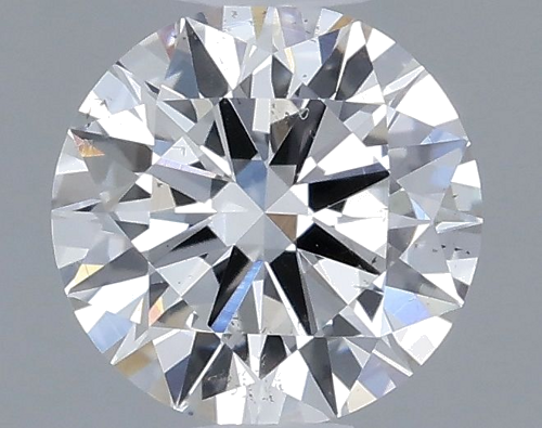 0.56 carat F-SI1 Excellent cut Natūralus Round Deimantas (1)