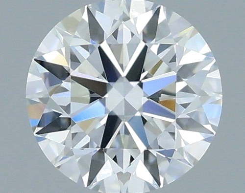 0.44 carat F-VVS1 Excellent cut Natūralus Round Deimantas (1)