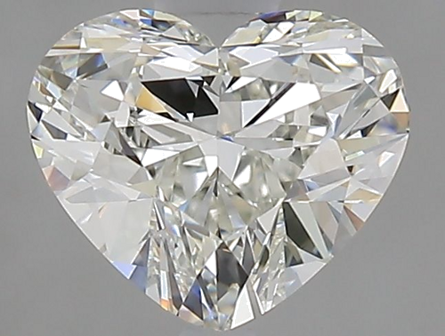 1.01 carat I-VVS1 Natūralus Heart Deimantas (1)