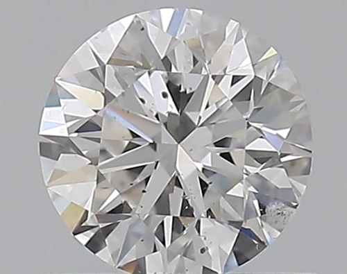 0.57 carat D-SI2 Excellent cut Natūralus Round Deimantas (1)
