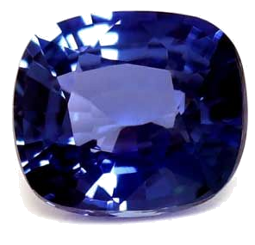 0.64 carat BLUE Cushion Safyras (1)