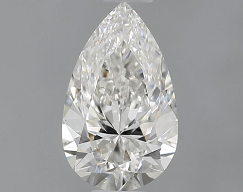 0.5 carat G-IF Natūralus Pear Deimantas (1)