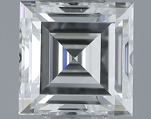 0.43 carat E-VS1 Natūralus Square Radiant Deimantas (1)