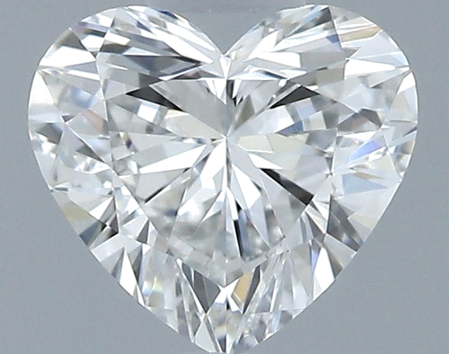 0.5 carat G-VS1 Natūralus Heart Deimantas (1)