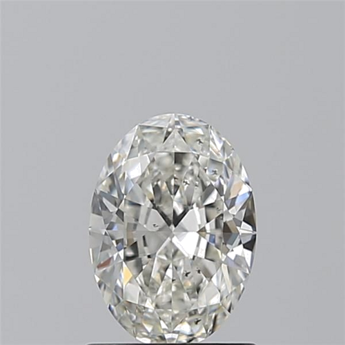 1.01 carat H-SI1 Natūralus Oval Deimantas (1)