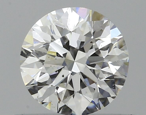 0.5 carat F-SI2 Very Good cut Natūralus Round Deimantas (1)