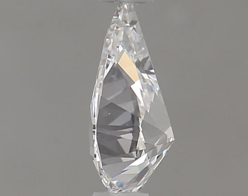 0.5 carat E-VS1 Natūralus Pear Deimantas (1)