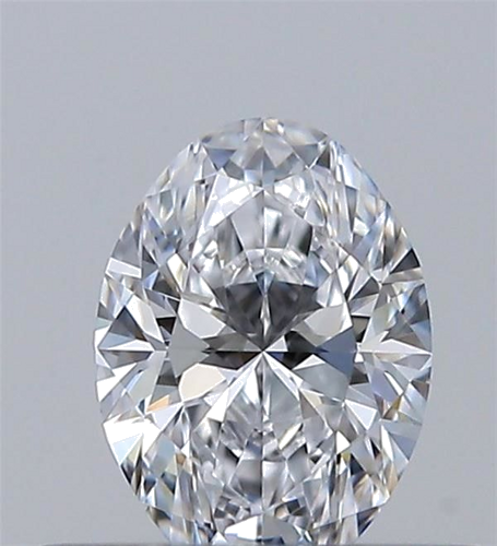 0.33 carat D-VVS1 Natūralus Oval Deimantas (1)