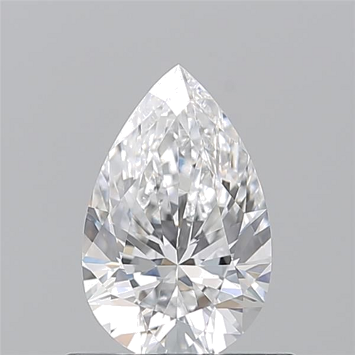 0.7 carat E-VVS2 Natūralus Pear Deimantas (1)