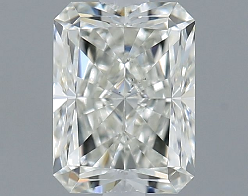 1.0 carat J-SI1 Natūralus Radiant Deimantas (1)