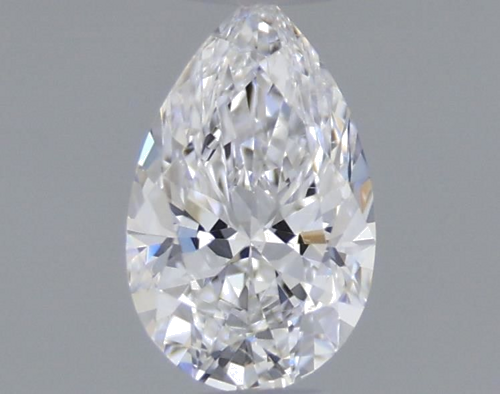 0.27 carat D-SI1 Natūralus Pear Deimantas (1)
