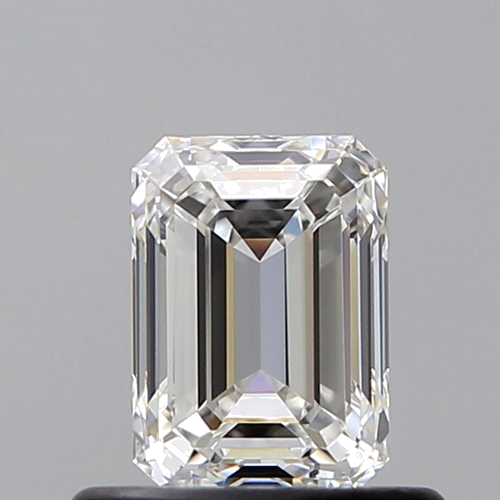 0.66 carat F-VVS2 Natūralus Emerald Deimantas (1)