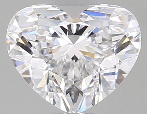 0.56 carat D-VS1 Natūralus Heart Deimantas (1)