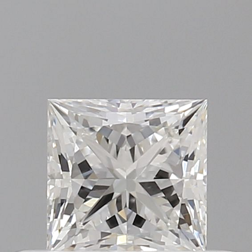 0.4 carat F-VVS2 Natūralus Princess Deimantas (1)