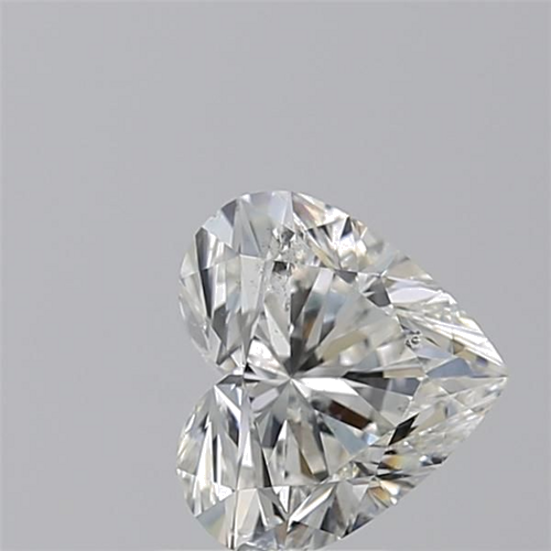 1.51 carat H-SI2 Natūralus Heart Deimantas (1)