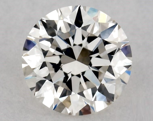 0.47 carat J-VVS1 Excellent cut Natūralus Round Deimantas (1)