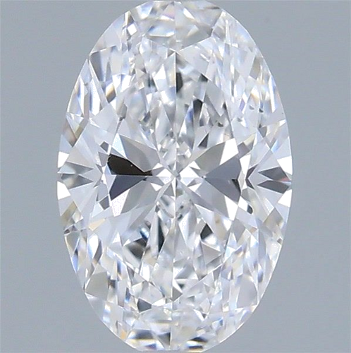 0.51 carat D-SI1 Natūralus Oval Deimantas (1)