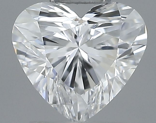 0.4 carat D-VVS1 Natūralus Heart Deimantas (1)
