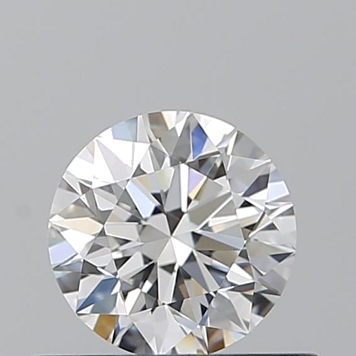 0.5 carat F-VVS2 Excellent cut Natūralus Round Deimantas (1)