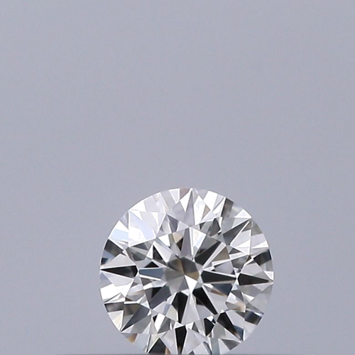 0.19 carat F-VVS2 Excellent cut Natūralus Round Deimantas (1)
