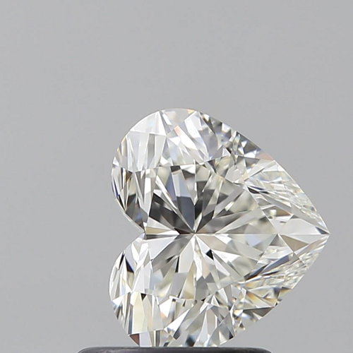 1.07 carat J-VVS2 Natūralus Heart Deimantas (1)