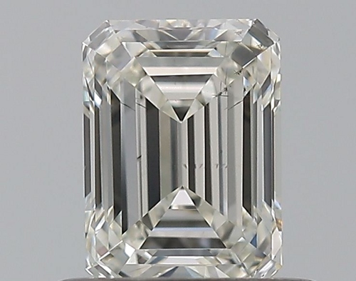 0.56 carat H-SI1 Natūralus Emerald Deimantas (1)