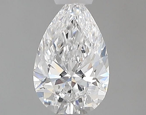 0.3 carat D-SI1 Natūralus Pear Deimantas (1)