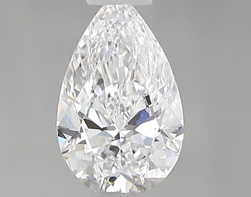 0.33 carat D-VS2 Natūralus Pear Deimantas (1)