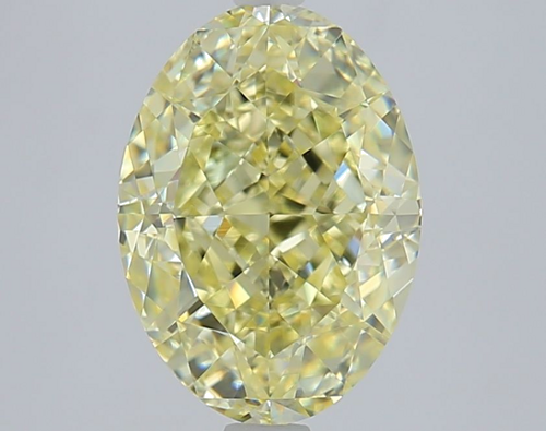 3.02 carat Fancy Light Yellow-VS1 Natūralus Oval Deimantas (1)