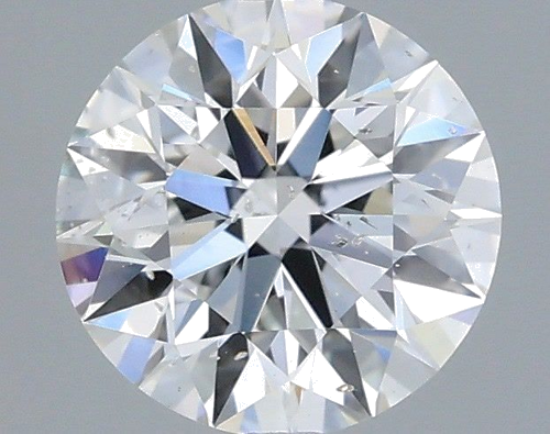 0.56 carat G-SI2 Excellent cut Natūralus Round Deimantas (1)