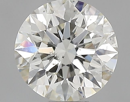 0.5 carat K-SI2 Excellent cut Natūralus Round Deimantas (1)