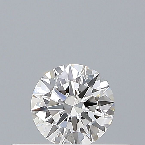 0.18 carat E-SI1 Excellent cut Natūralus Round Deimantas (1)