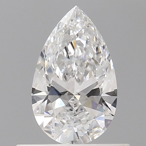 0.5 carat D-VS2 Natūralus Pear Deimantas (1)