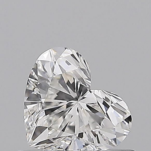0.52 carat E-VS2 Natūralus Heart Deimantas (1)
