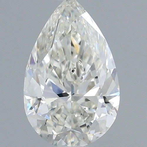 0.34 carat I-SI1 Natūralus Pear Deimantas (1)