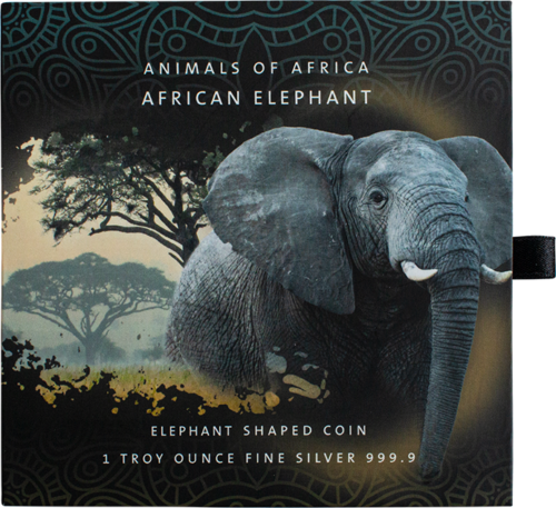 2021 Solomon Islands Elephant 1 oz Silver Coin in a Box (3)