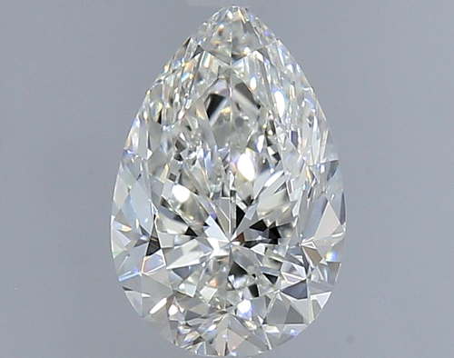 0.7 carat G-VS1 Natūralus Pear Deimantas (1)