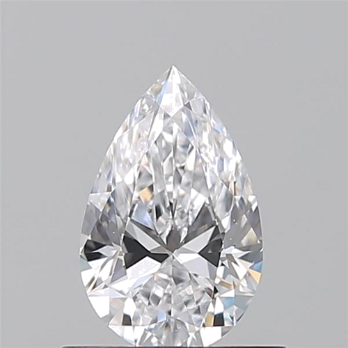 0.55 carat D-VS2 Natūralus Pear Deimantas (1)