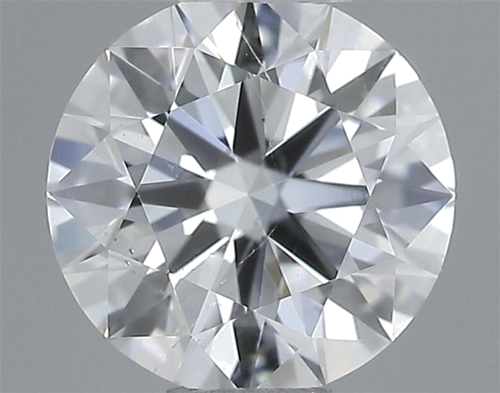 0.6 carat E-SI2 Excellent cut Natūralus Round Deimantas (1)