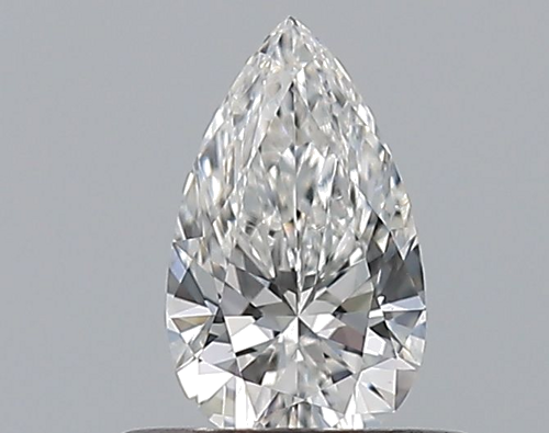 0.36 carat E-VS2 Natūralus Pear Deimantas (1)